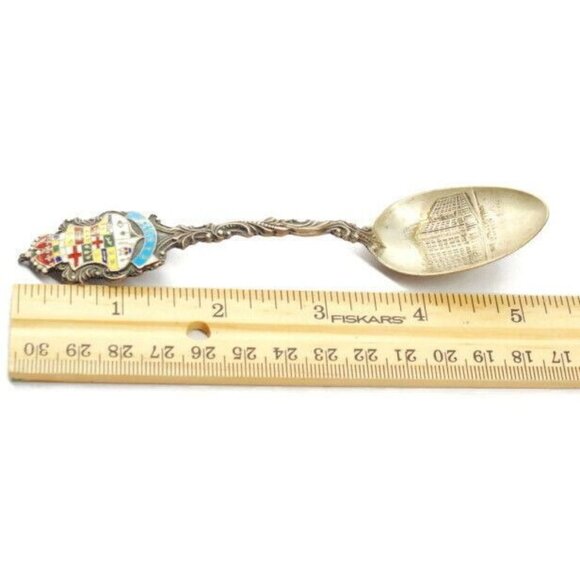 1902 King Edward Hotel Toronto Sterling Silver Antique Spoon 5 1/4"  Canada R.D. - Picture 5 of 16